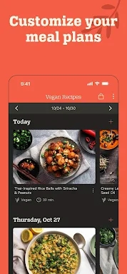 KptnCook Meal Plan & Recipes screenshots