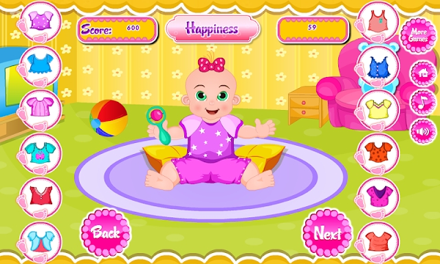 Baby Emily Care Day screenshots