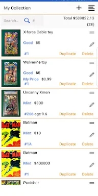 Comic Book Price Guide screenshots