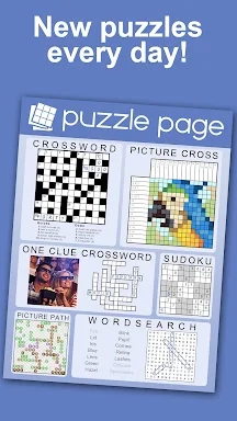 Puzzle Page - Daily Puzzles! screenshots