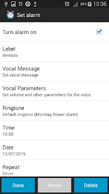 Talking Alarm Clock Pro  Free screenshots