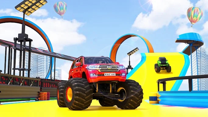 Prado Car Stunts: Truck Games screenshots