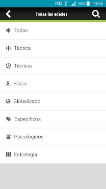 Ejercicios Fútbol Base screenshots