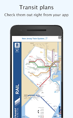 New Jersey NJ Transit & maps screenshots