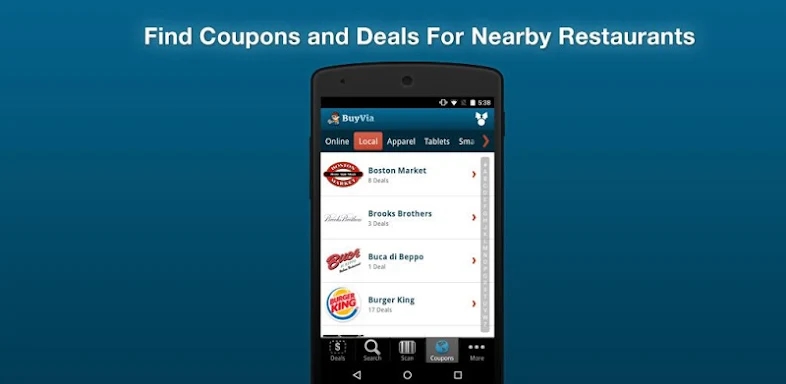 Restaurant Coupons & Deals screenshots
