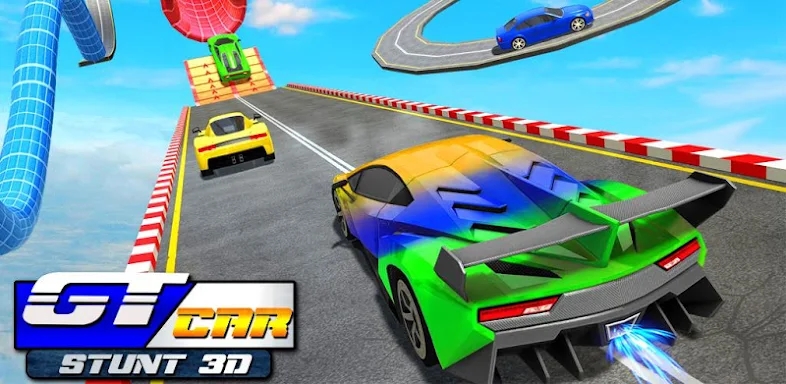 Mega Car Stunt Race 3D Game screenshots