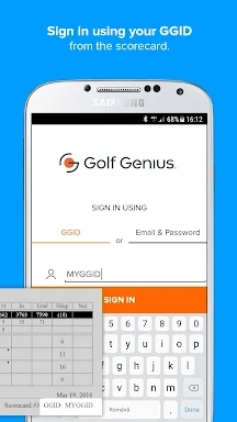 Golf Genius screenshots