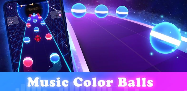 Music Color Balls: Hop & Roll screenshots