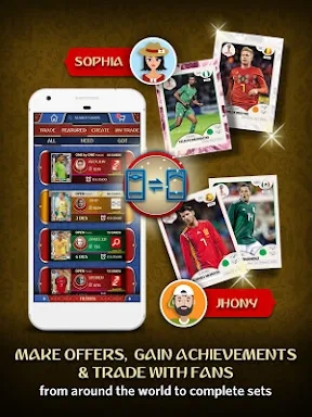 FIFA World Cup Trading App screenshots