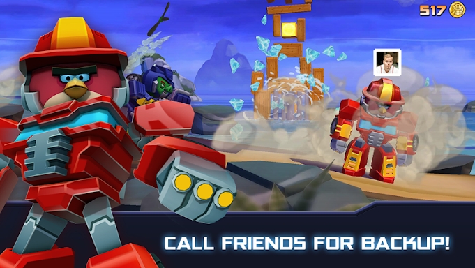 Angry Birds Transformers screenshots