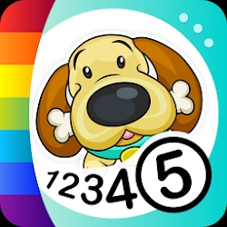Color by Numbers - Dogs