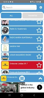 Guatemala radios screenshots