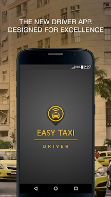 Easy for drivers, a Cabify app screenshots