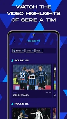 Lega Serie A – Official App screenshots