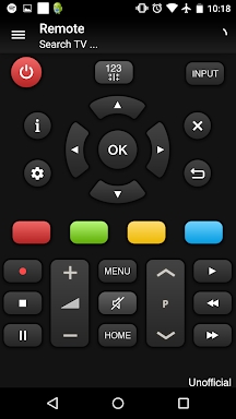 Remote for Panasonic TV screenshots