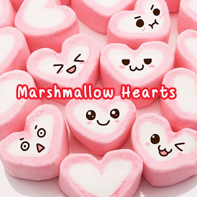 Marshmallow Hearts +HOME Theme screenshots