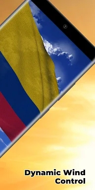Colombia Flag Live Wallpaper screenshots
