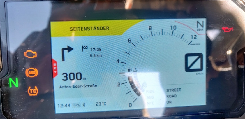 Navigation for KTM motorcycles screenshots