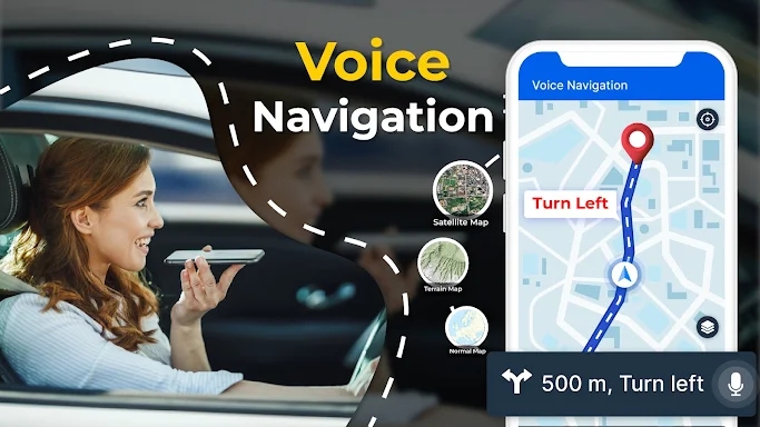 GPS Navigation & Map Direction screenshots