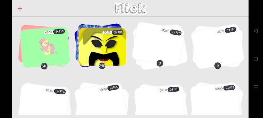 Flick - Make 2D Animations screenshots