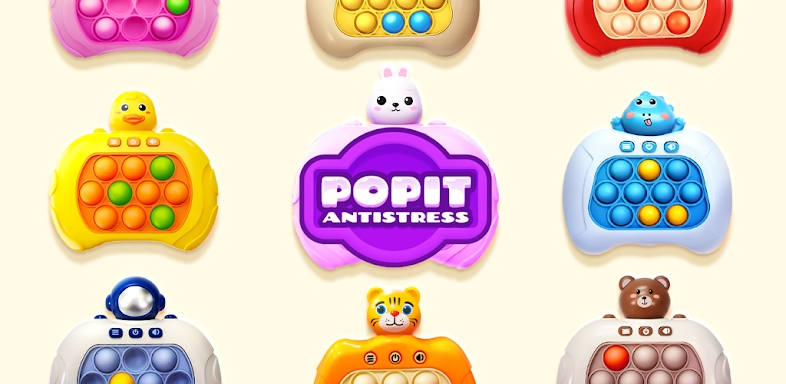 Pop It Antistress Fidget Games screenshots