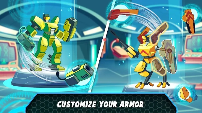 Super Hero Runner- Robot Games screenshots