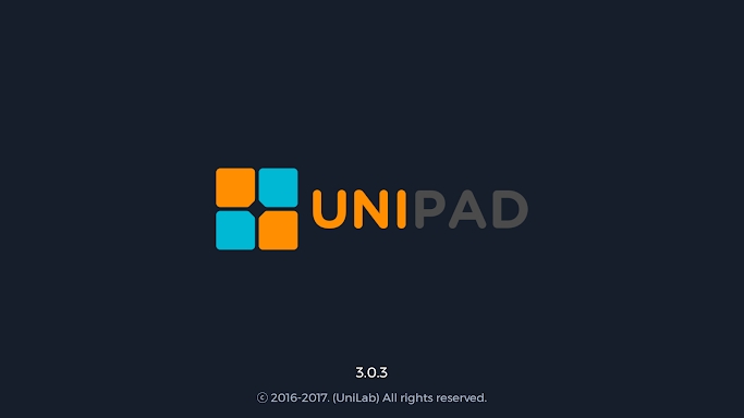 UniPad screenshots