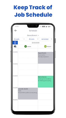 Field Service Scheduling App screenshots