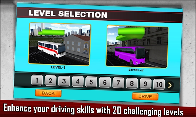 City Coach Bus Simulator 3D screenshots