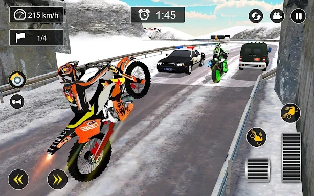 Snow Mountain Bike Racing 2022 screenshots
