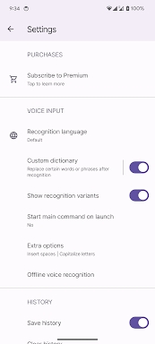 Voice Search screenshots