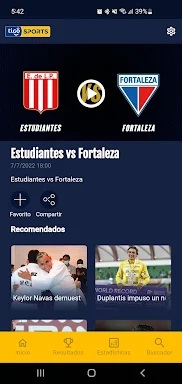 Tigo Sports Honduras screenshots