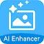 AI enhancer - picture coloring icon