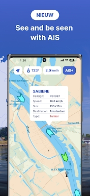 Waterkaarten: Boat Navigation screenshots