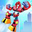 Super Hero Runner- Robot Games icon