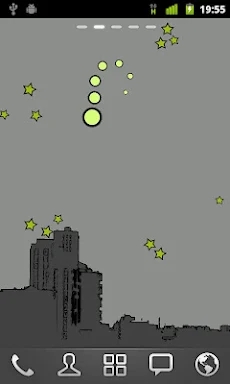 Night Sky Bot Live Wallpaper screenshots