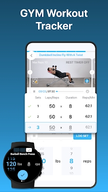 JEFIT Gym Workout Plan Tracker screenshots