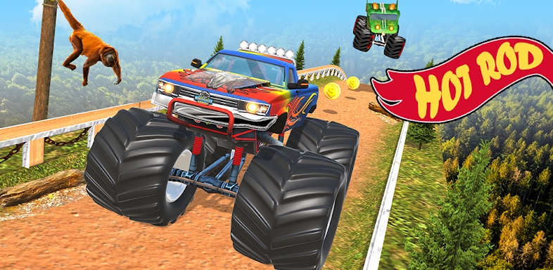 Monster Truck Stunts Car Games screenshots