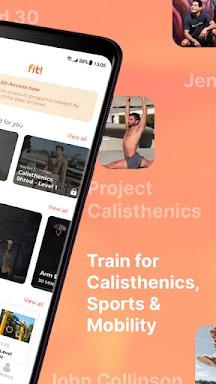 Fit! - the fitness app screenshots