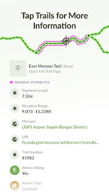 Colorado Trail Explorer screenshots