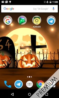 Halloween live wallpaper screenshots