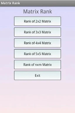 Matrix Operations Calculator screenshots