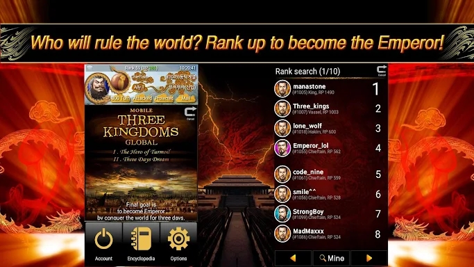 Three Kingdoms Global screenshots