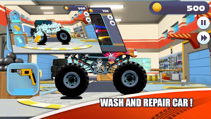 Truck Racing for kids screenshots