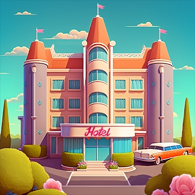 Merge Hotel: Hotel Games Story screenshots