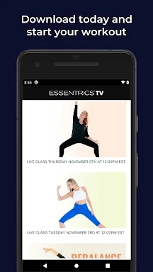 Essentrics Workout screenshots