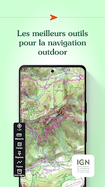 Iphigénie | The Hiking Map App screenshots
