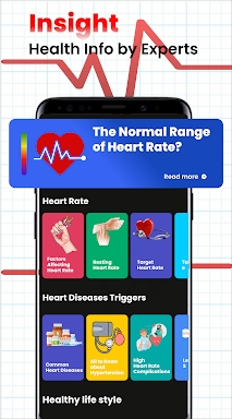 Heart Rate Monitor ecg Pulse screenshots