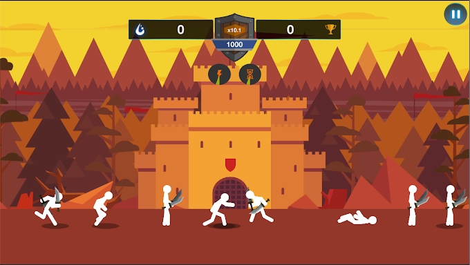 Stickman Warrior: Super Battle screenshots