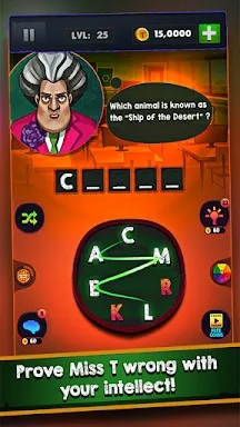Scary Teacher : Word Game screenshots